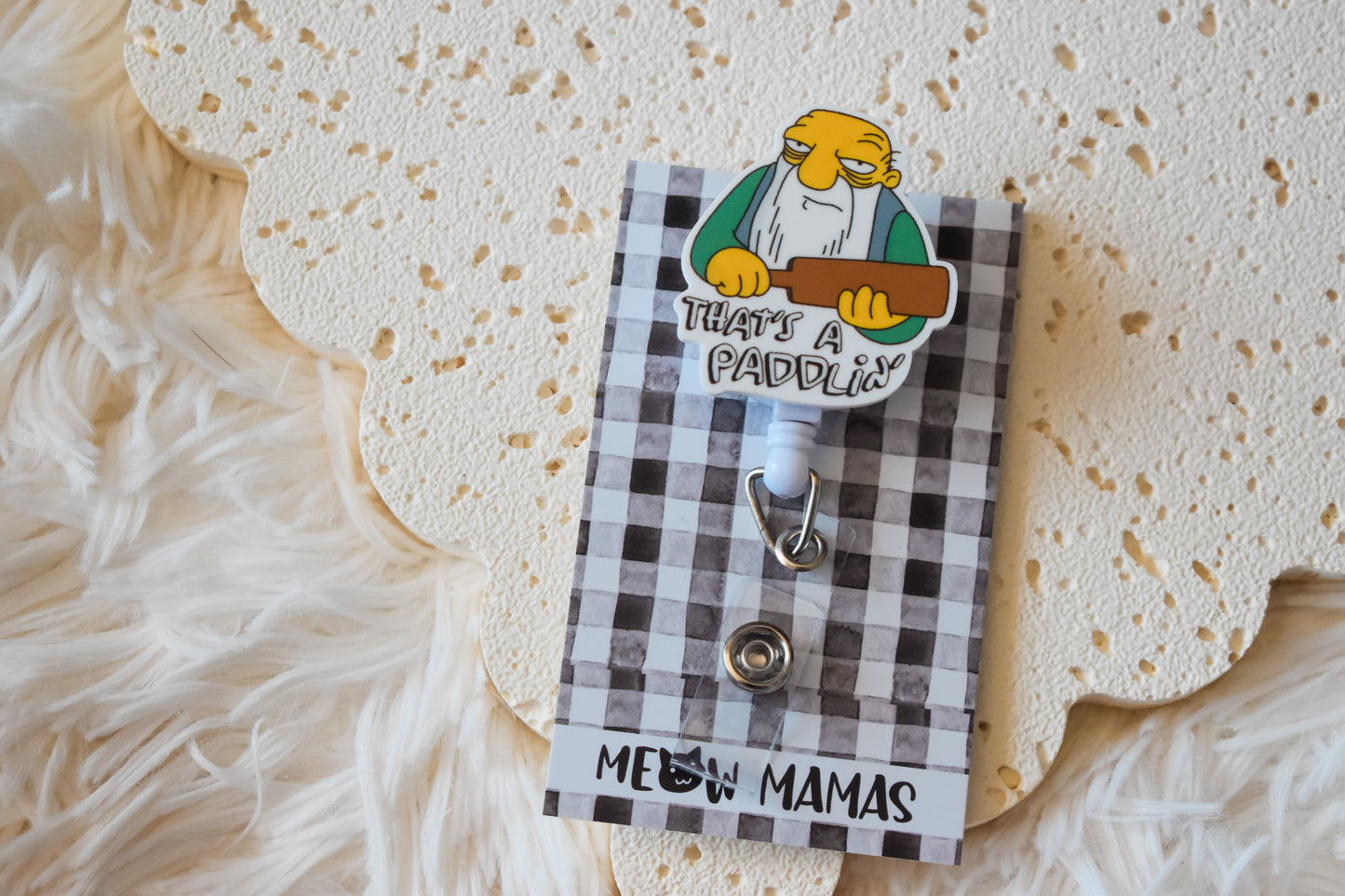 Thats a paddlin badge reel