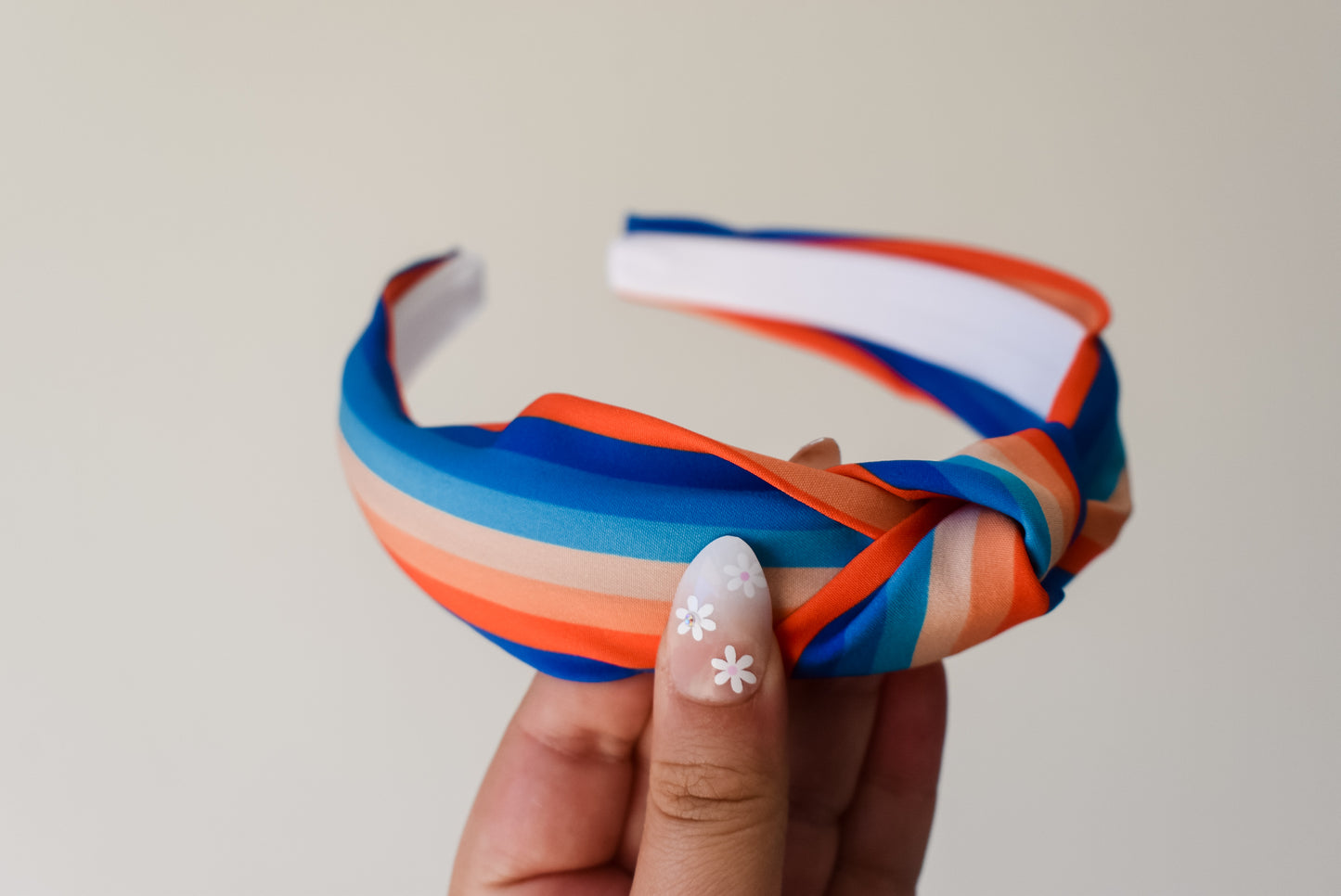 Rainbow hard headband