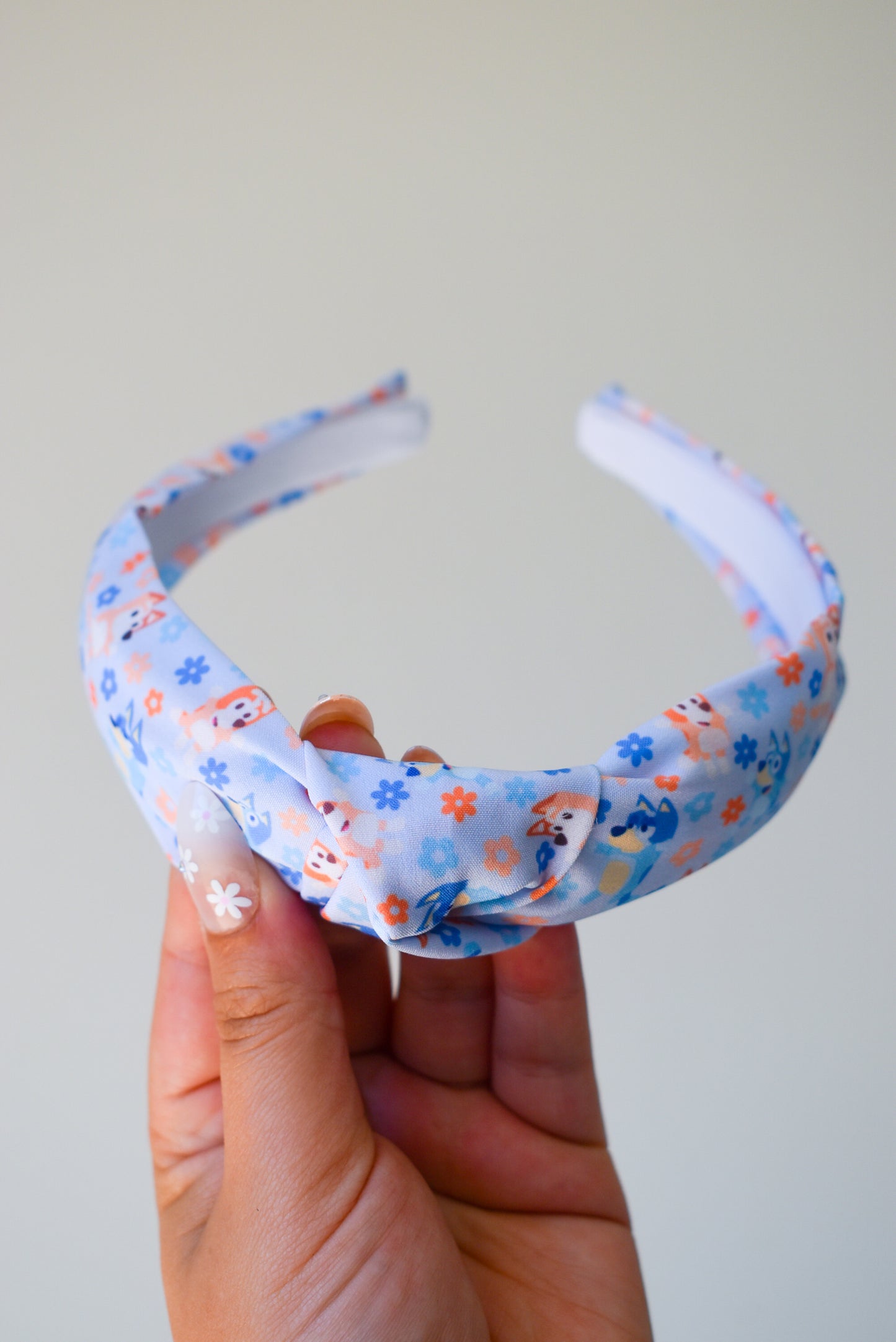 Pastel Daisy Heeler mashup hard headband