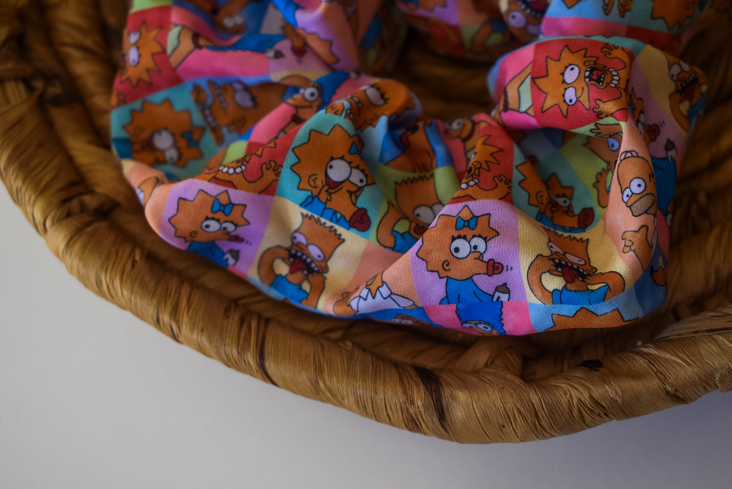 Vintage Simpsons scrunchie