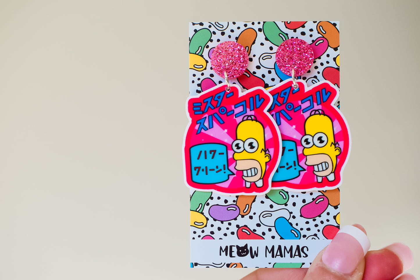 Mr sparkle dangle earrings