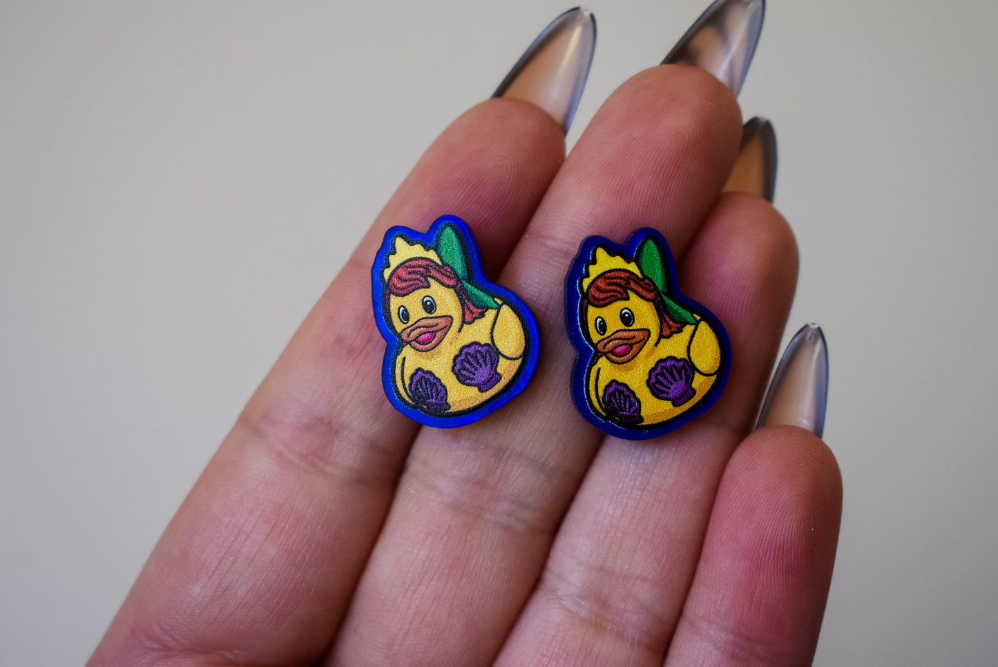Duck studs MERMAID
