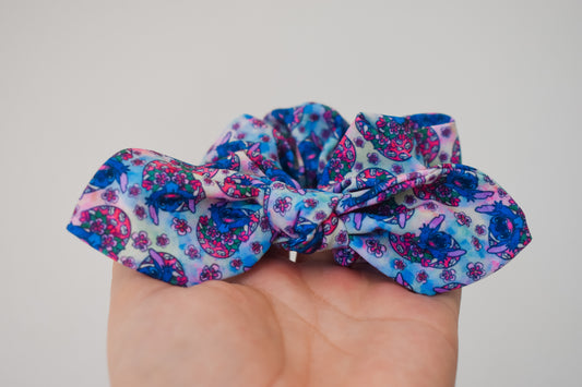 Experimental easter small twist scrunchie