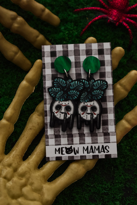 Jason planter Acrylic earrings