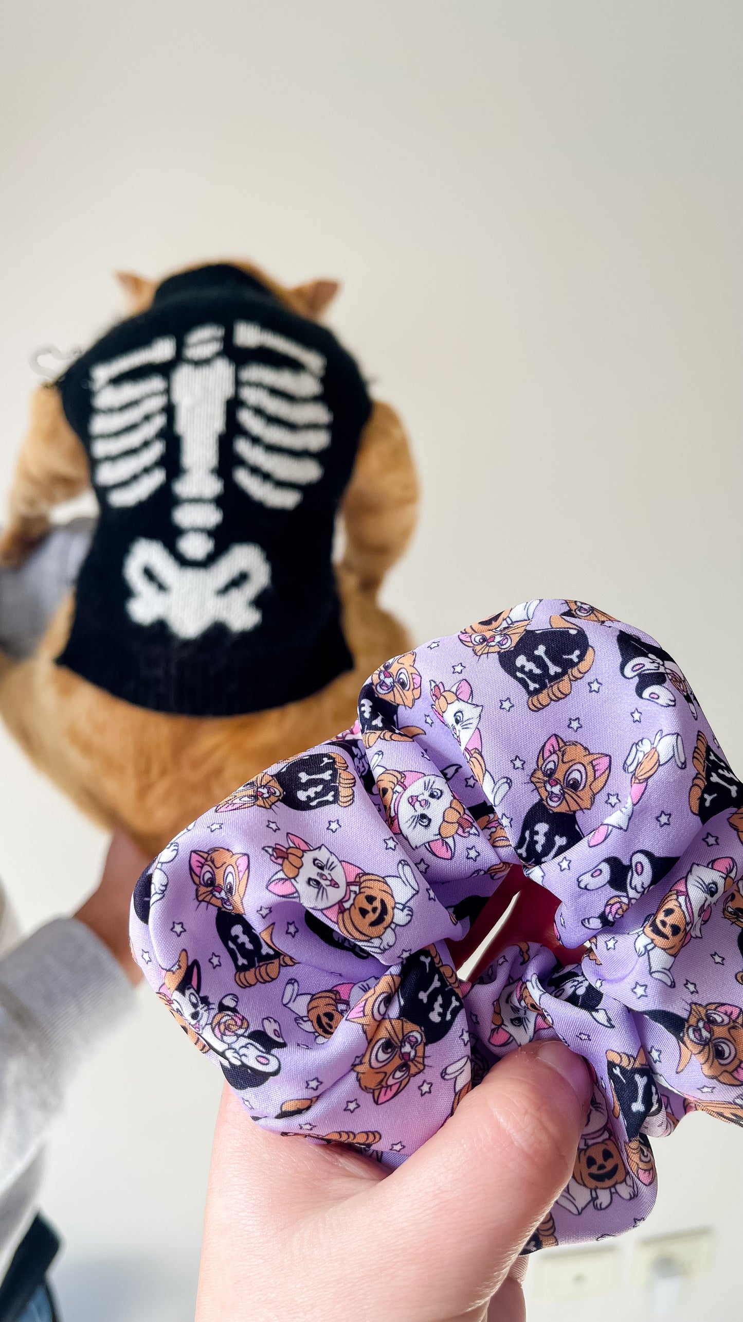 Halloween Cats scrunchie