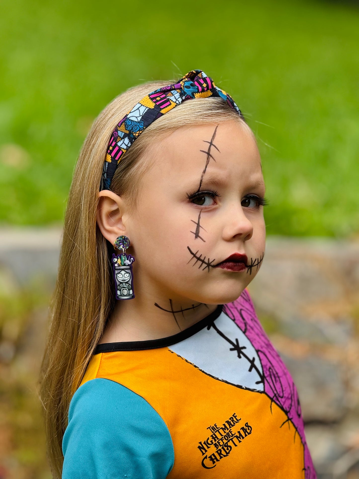 Tiki sally Acrylic earrings