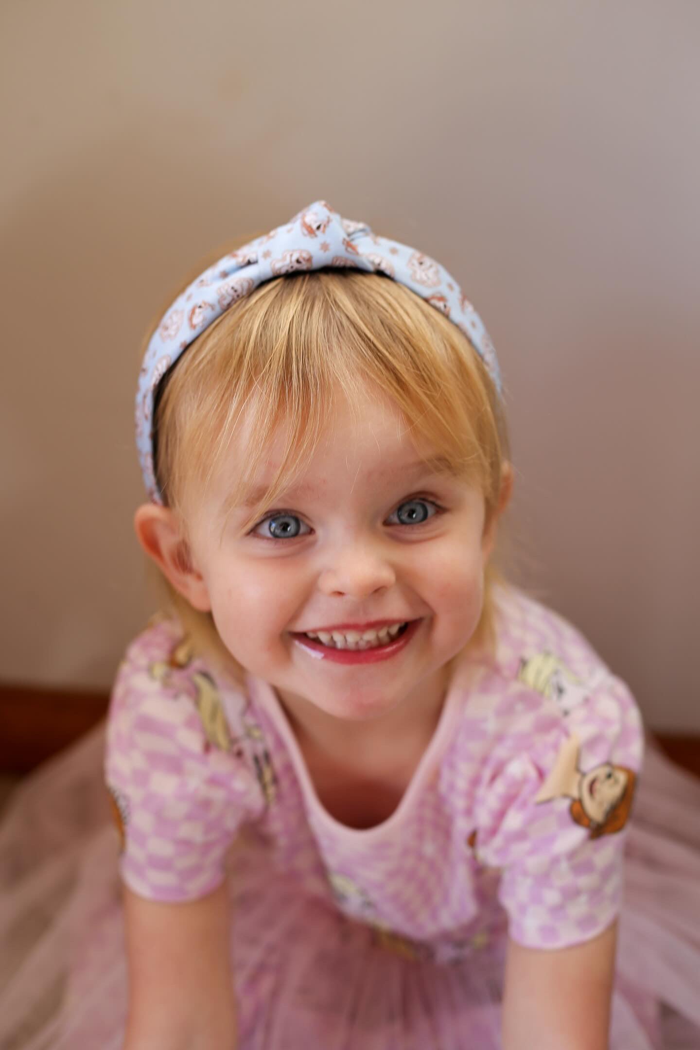 Warm hugs hard headband