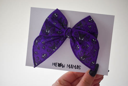 Haunted mansion mini whimsical sailor bow
