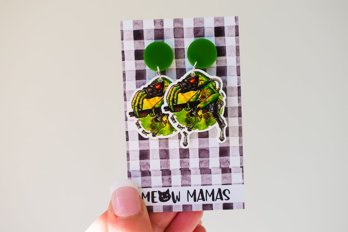 Slig dangle earrings