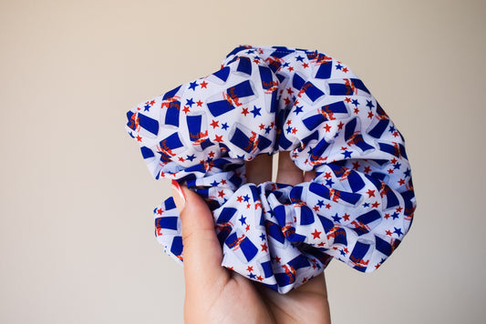 Red bull scrunchie