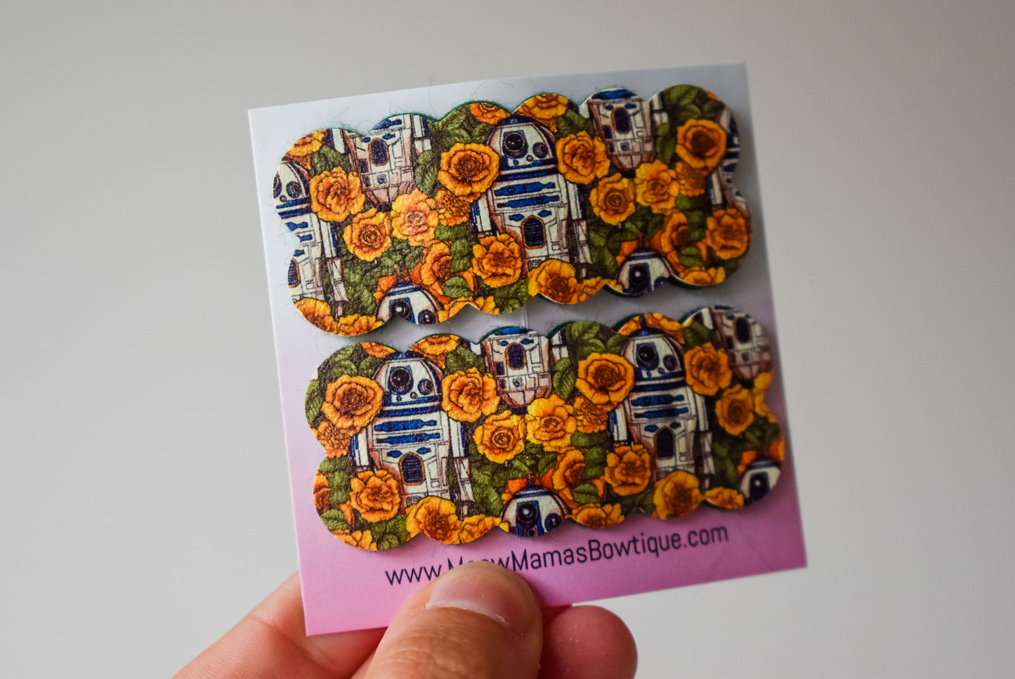 R2D2 squiggle snap clip set