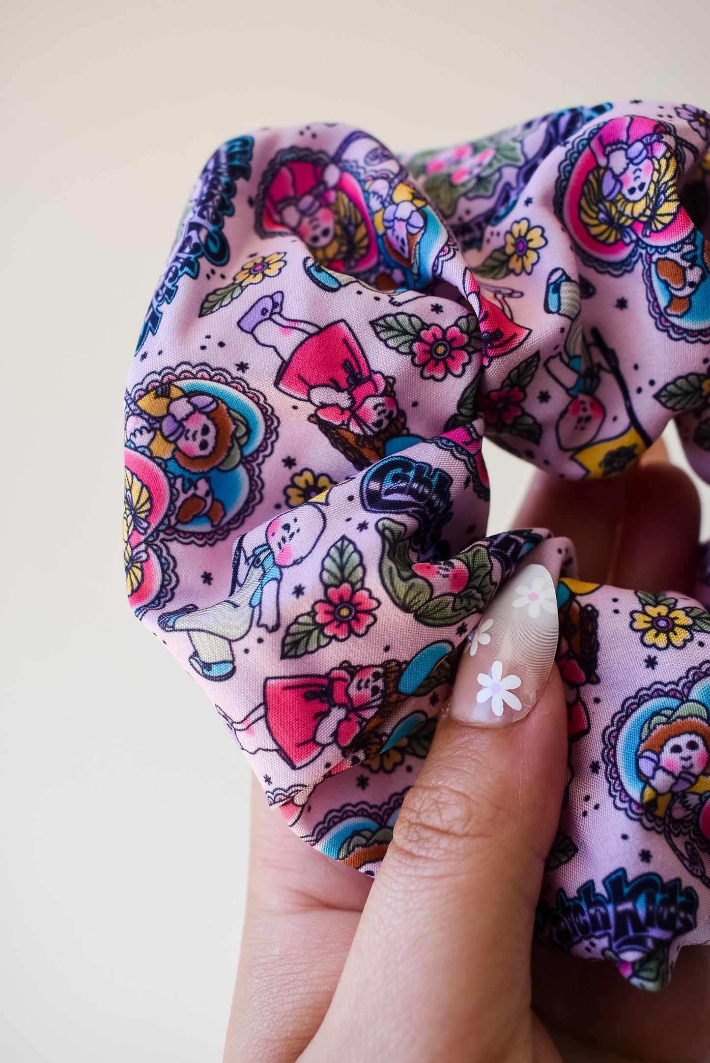 Cabbage Patch scrunchie