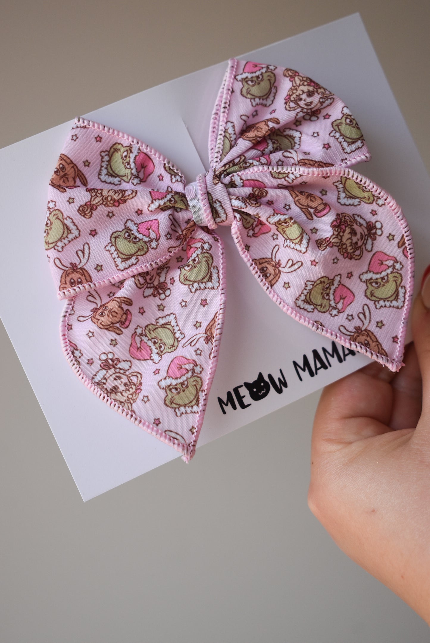 Whoville mini whimsical sailor bow