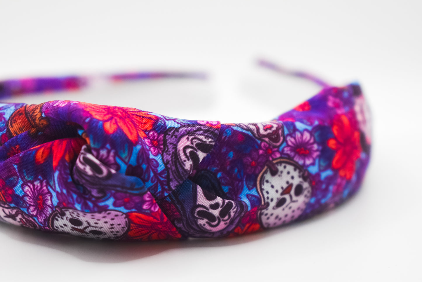 Very lady like horror Top Knot hard headband