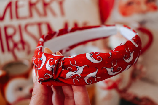 Zero twist knot hard headband