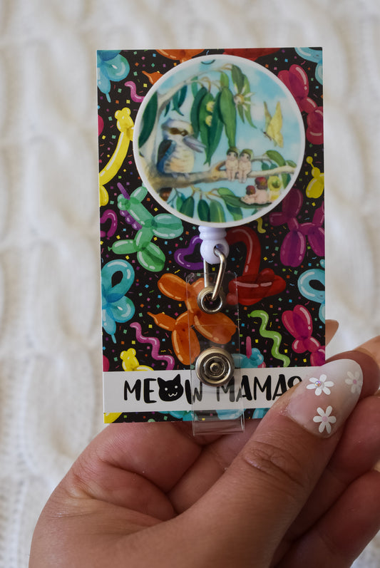 Gumnut Kookaburra Badge reel