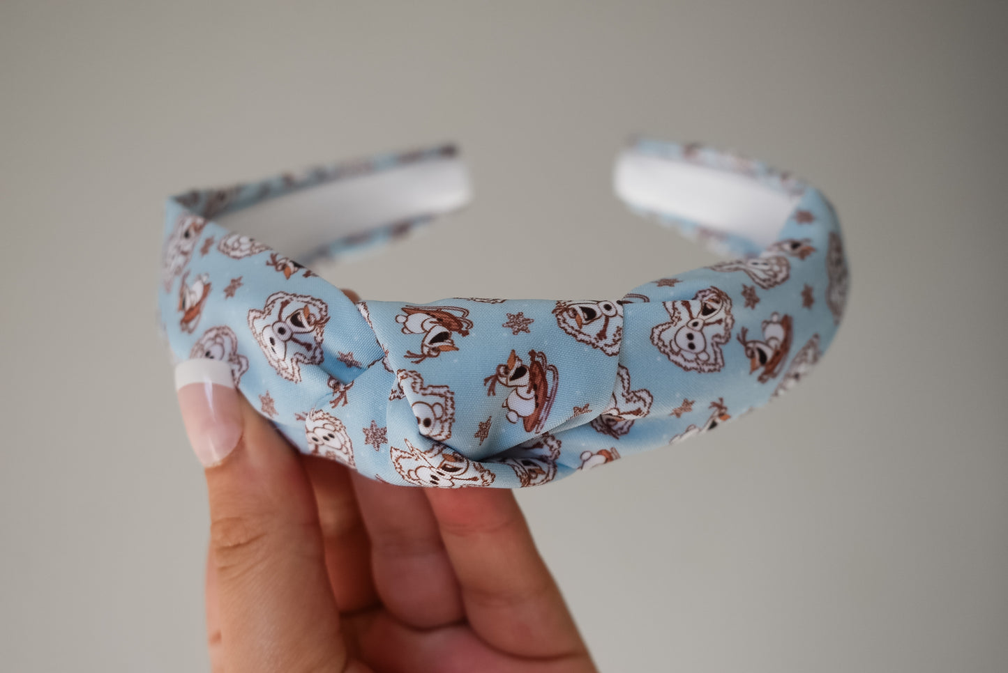 Warm hugs hard headband