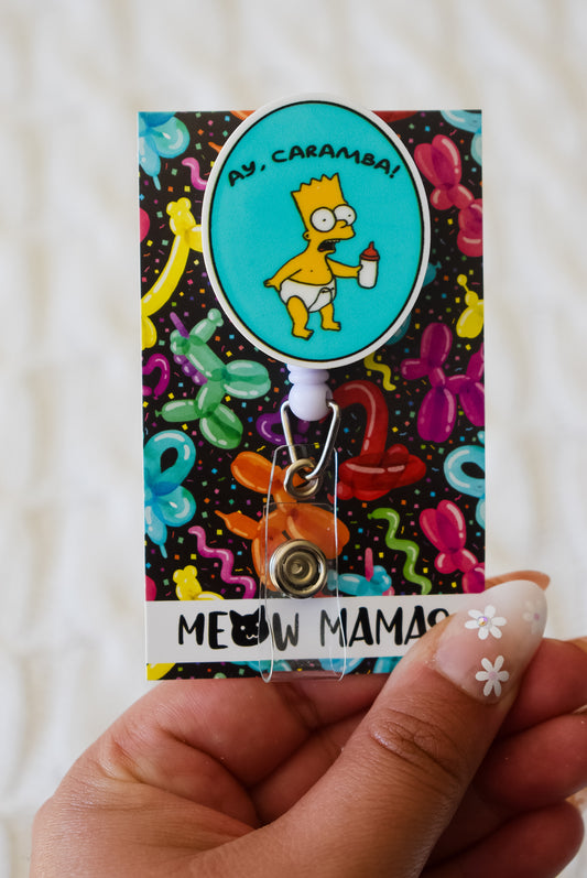 Ay caramba ! Badge reel