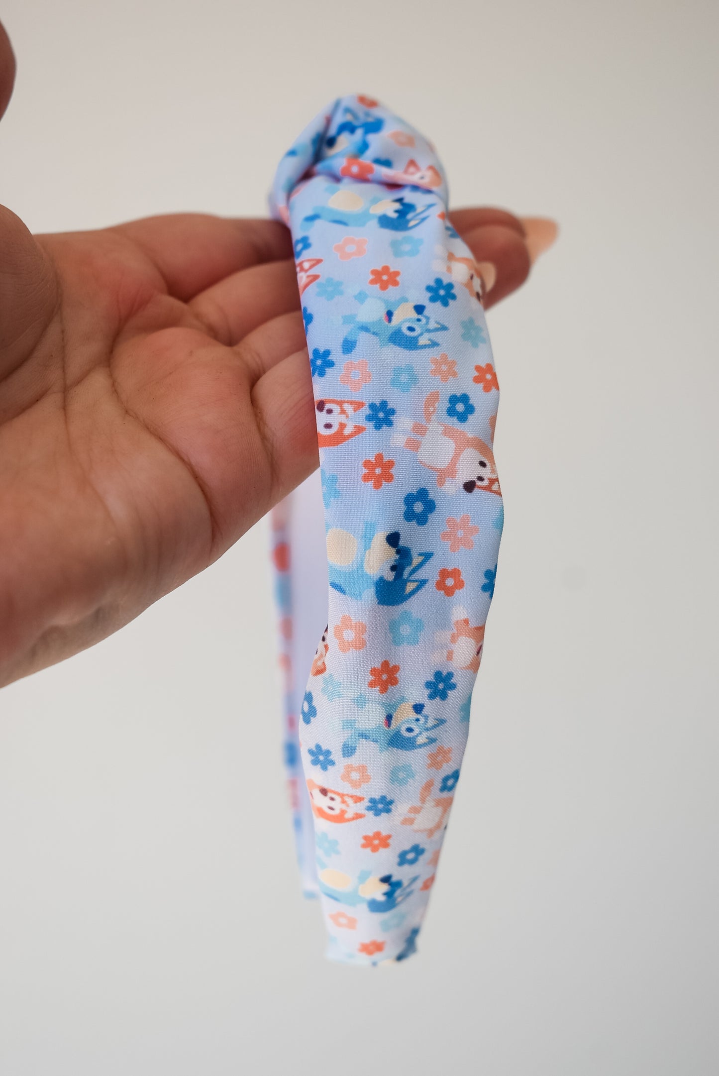 Pastel Daisy Heeler mashup hard headband