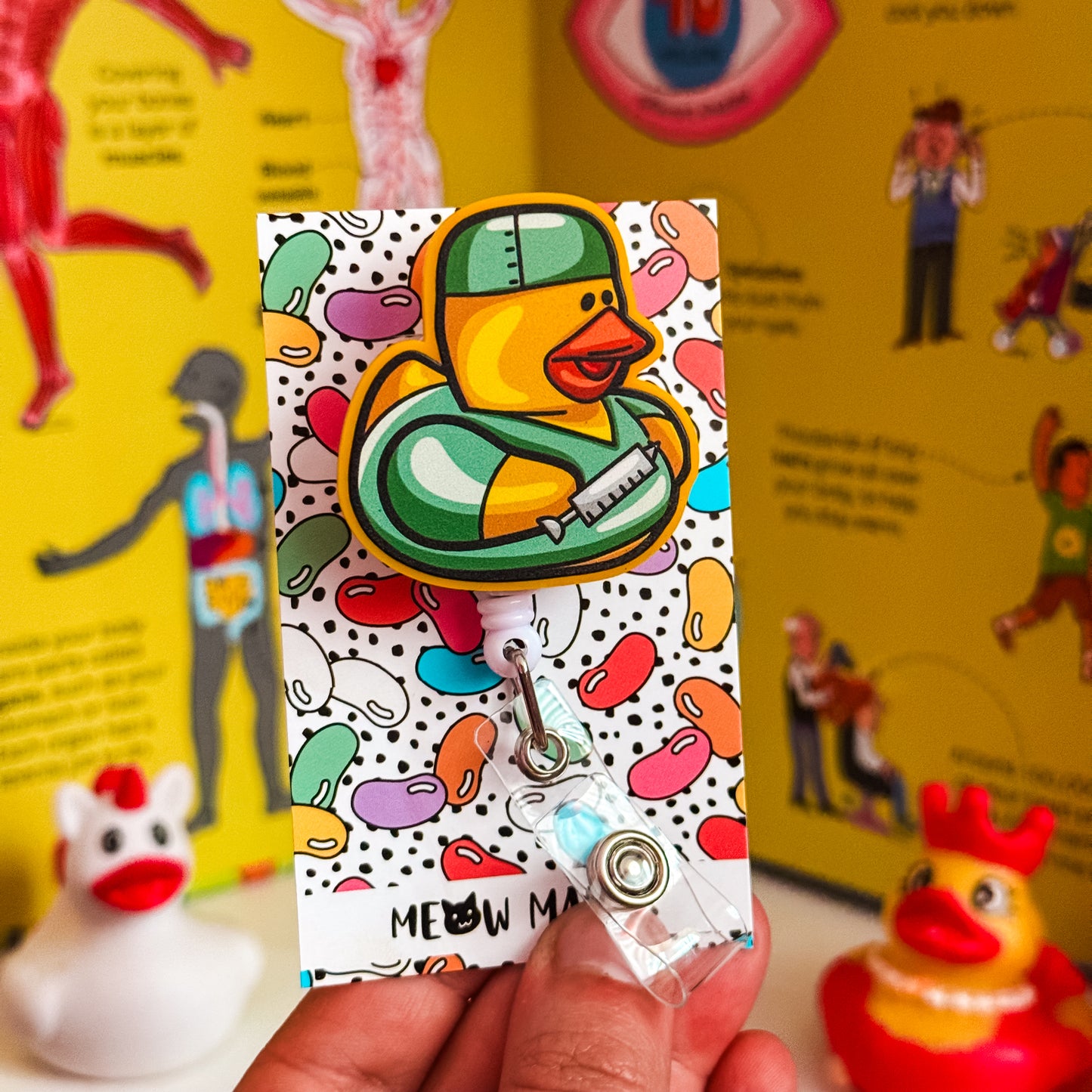 Anae-squeaky-iologist badge reel