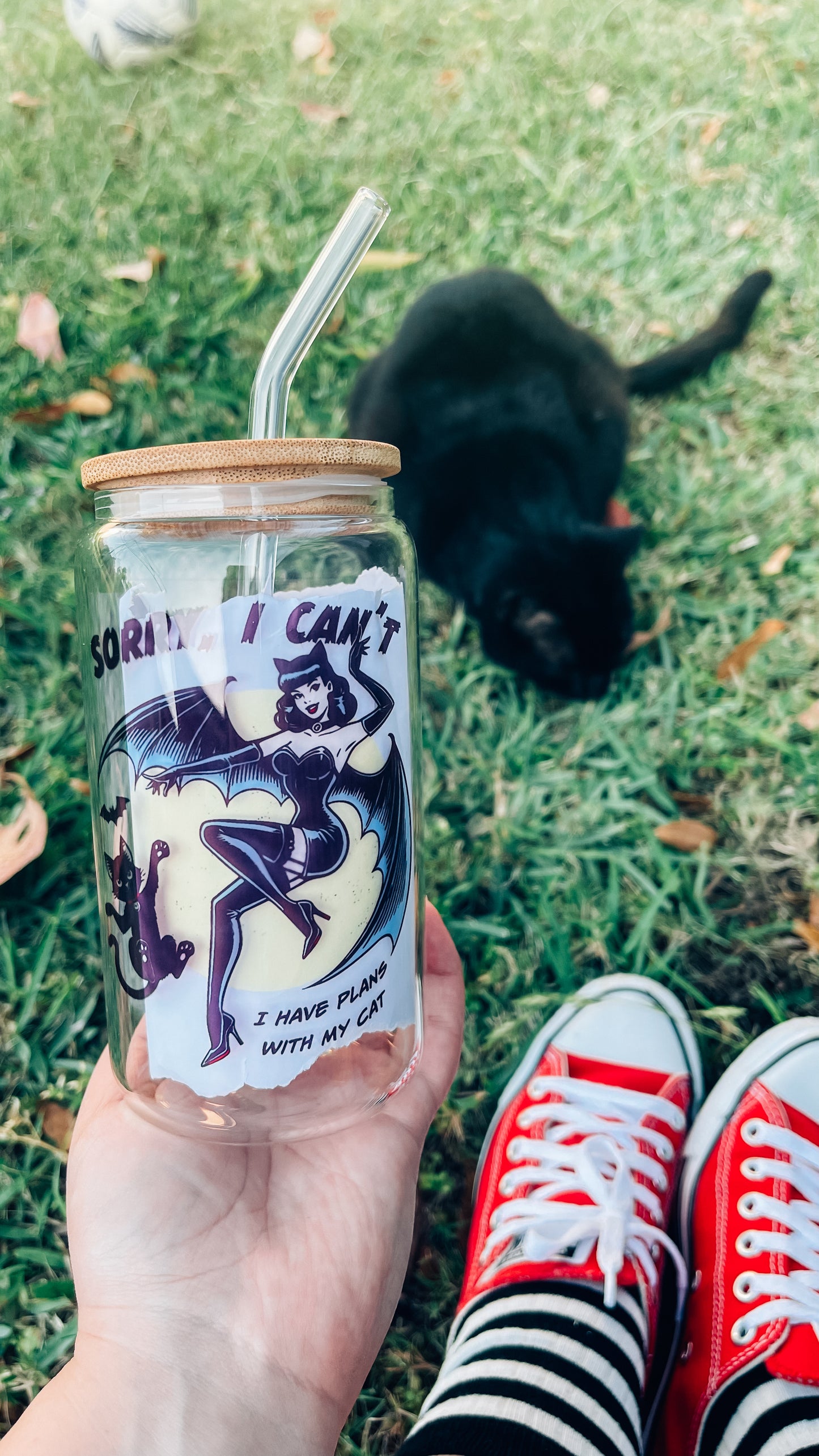 Plans with my cat cup