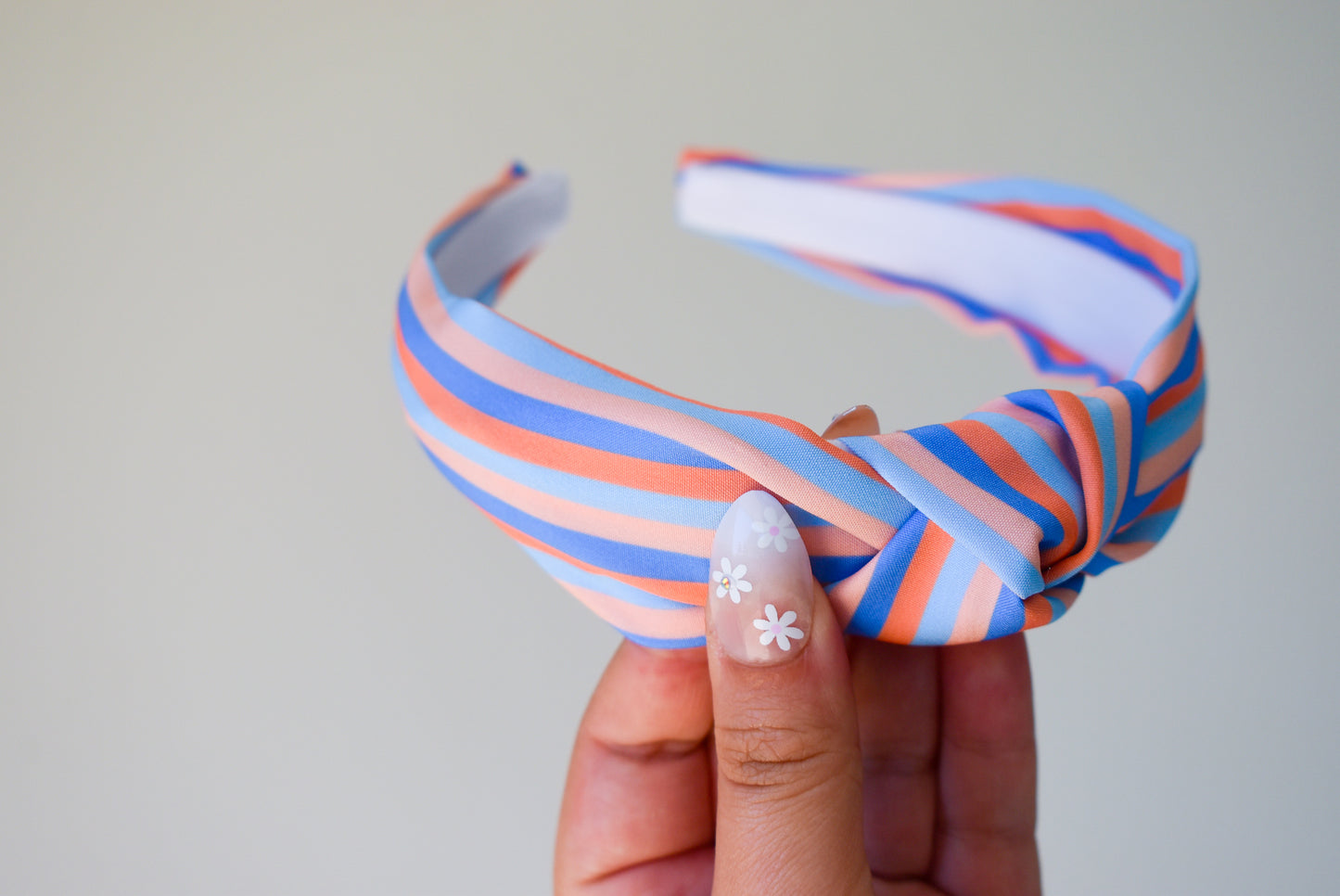 Pastel Heeler stripes hard headband