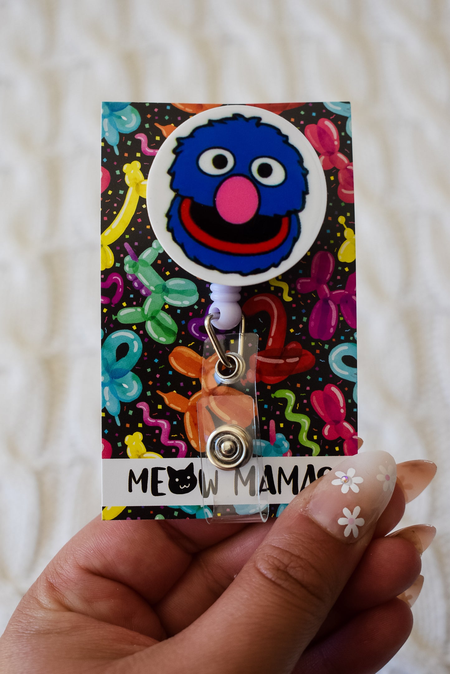 Grover Badge reel