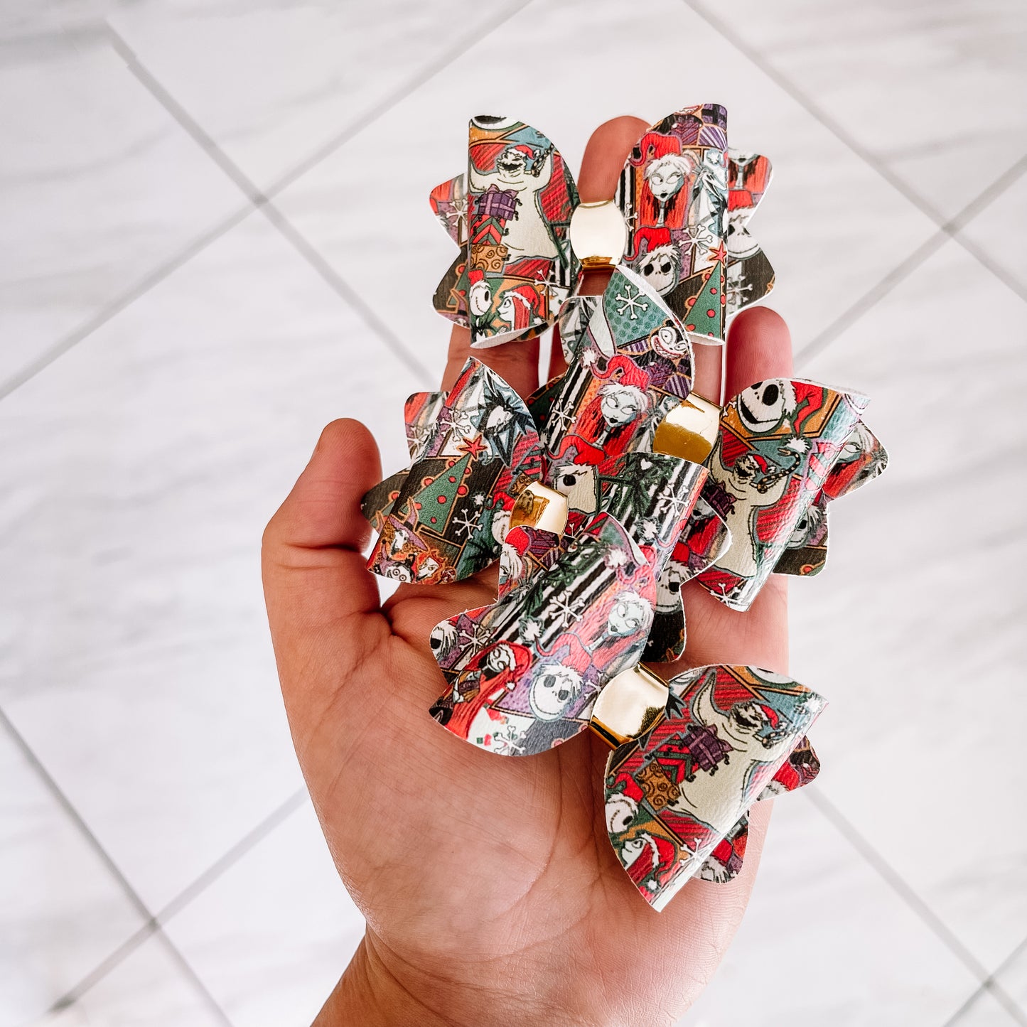 Retro nightmare petite bow