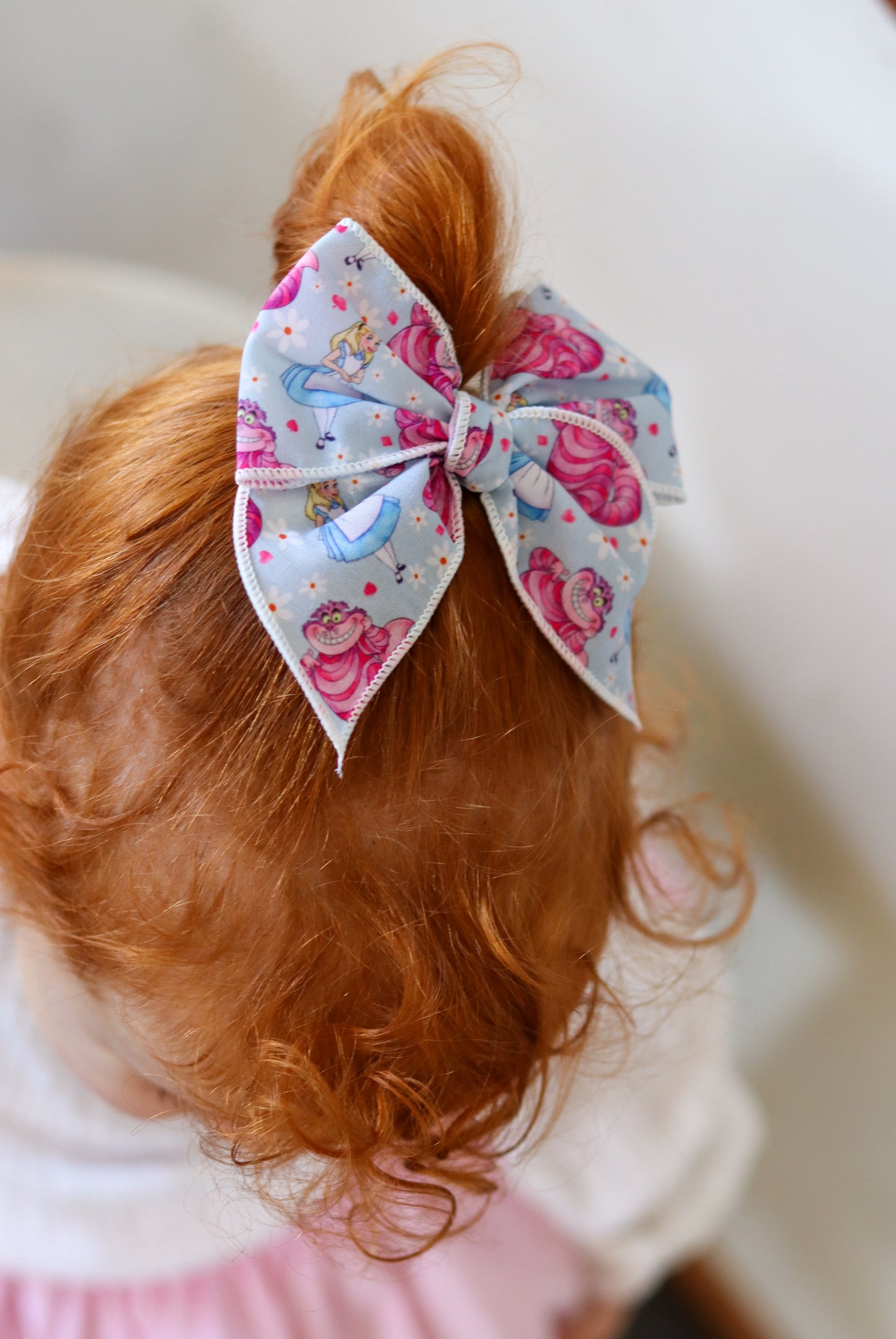 Alice mini whimsical sailor bow