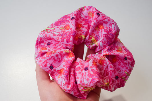 Halloween dinosaurs scrunchies