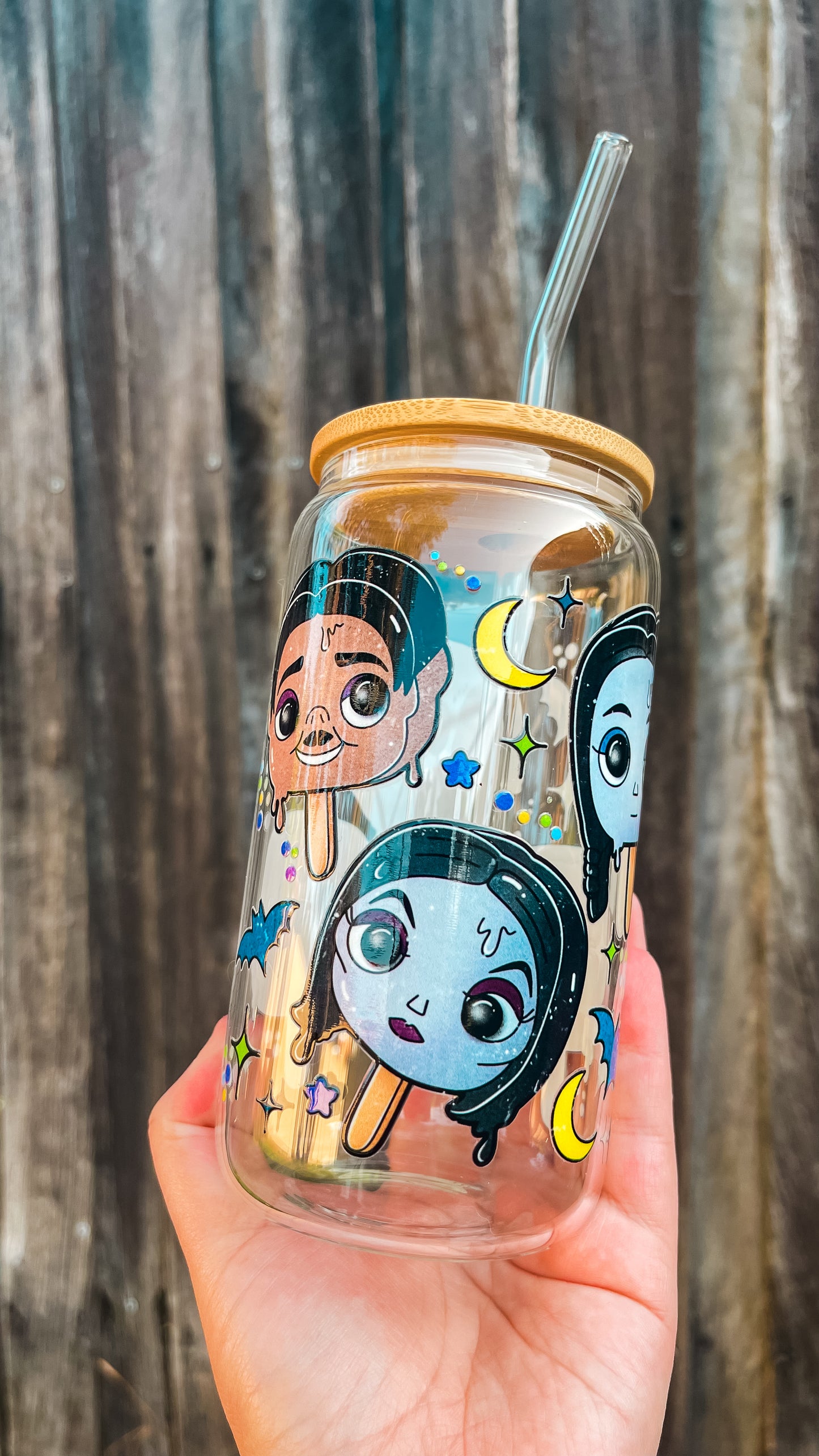 Popsicle Addams family cup