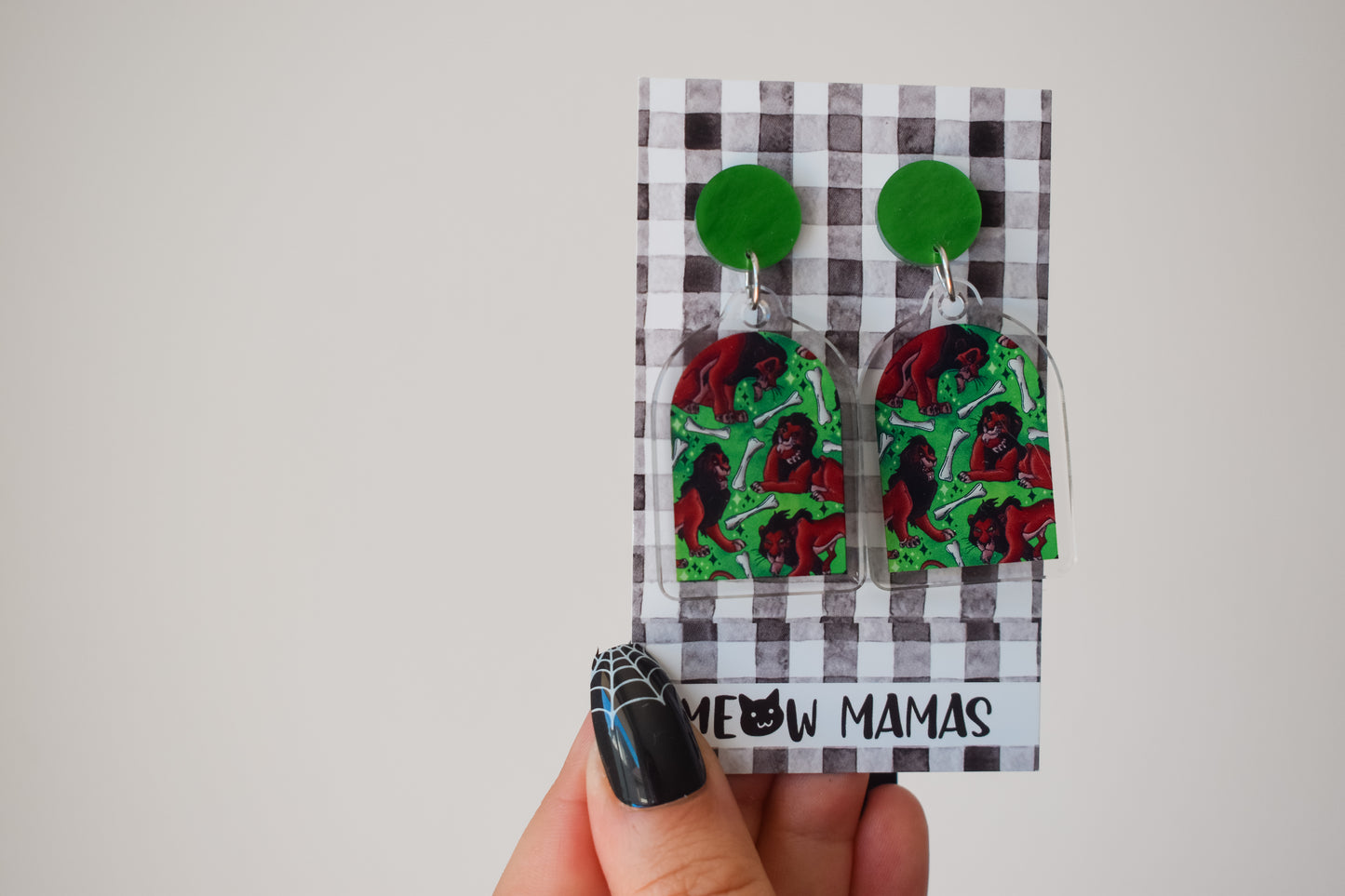 Long live the king acrylic dangles