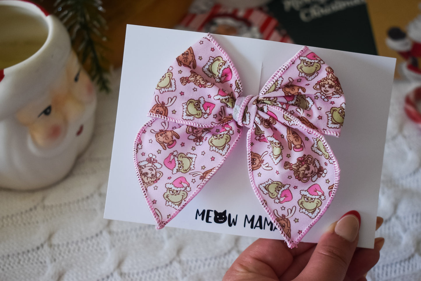 Whoville mini whimsical sailor bow