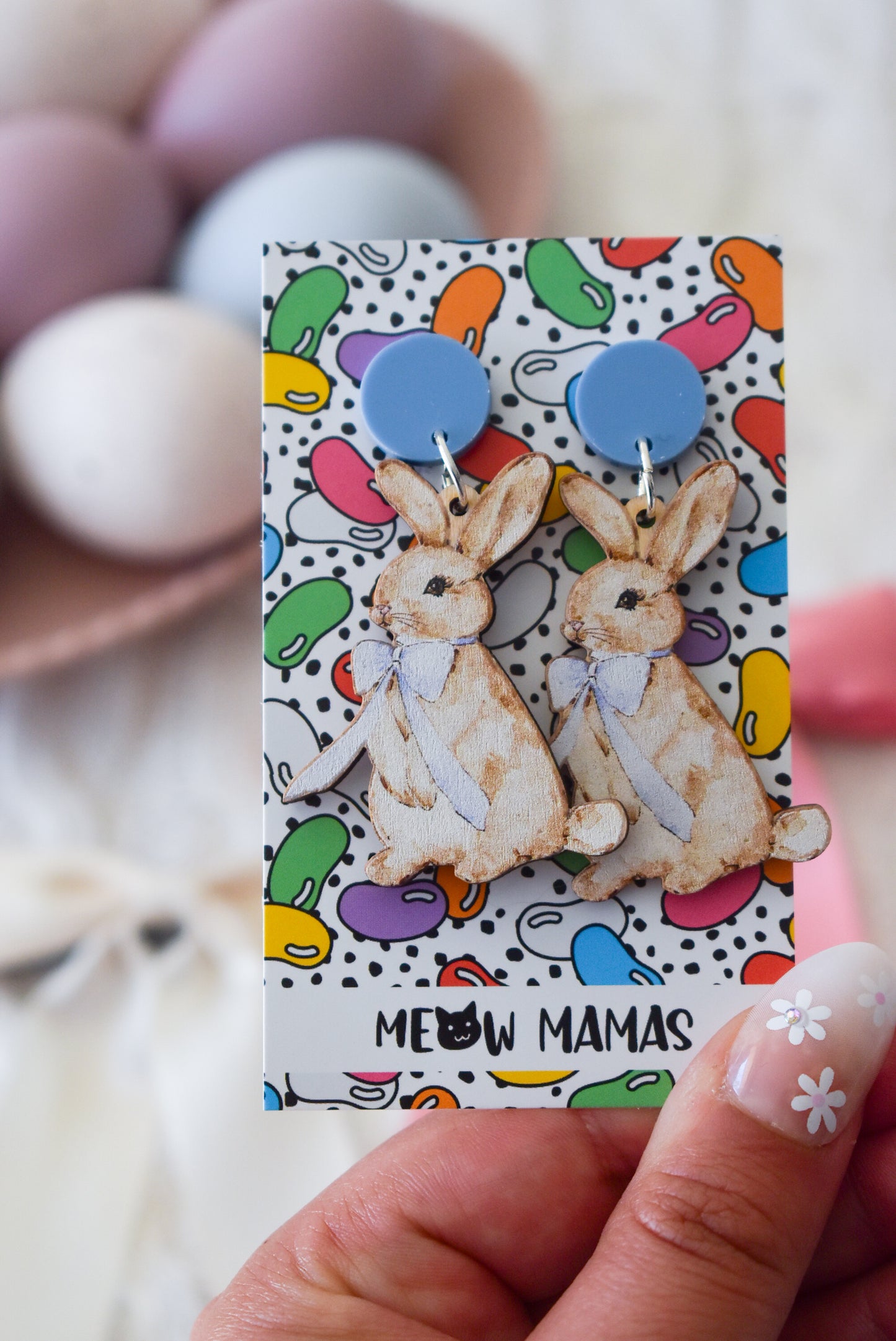 Bunny coquette earrings