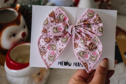 Whoville mini whimsical sailor bow