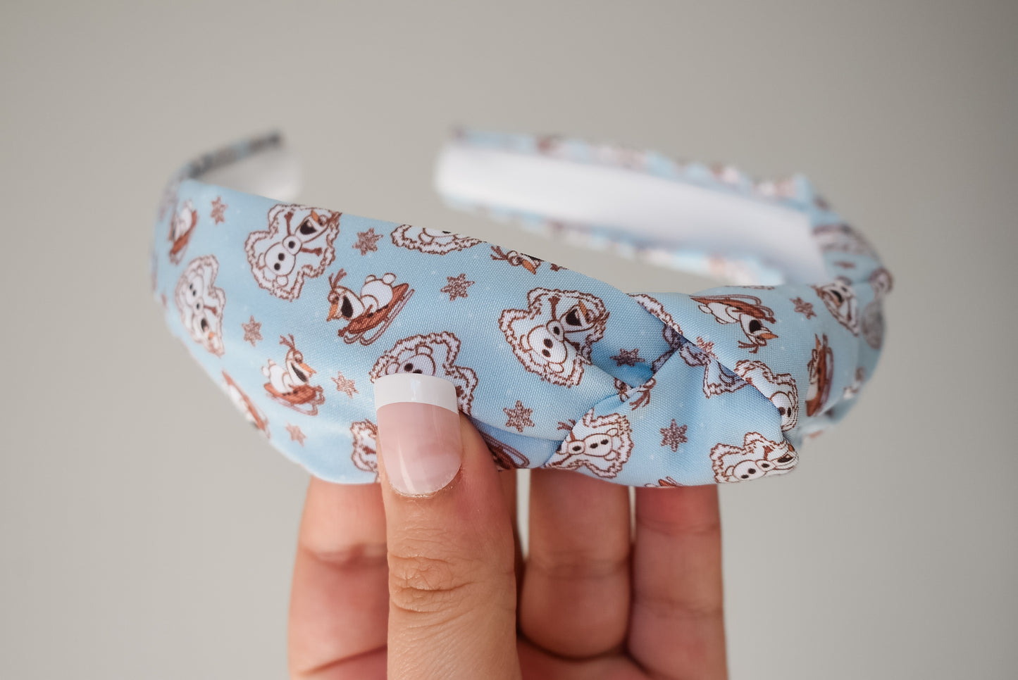 Warm hugs hard headband