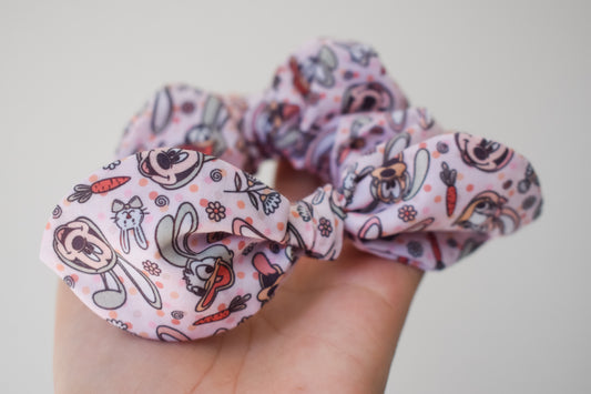 Easter mouse crew small twist scrunchie