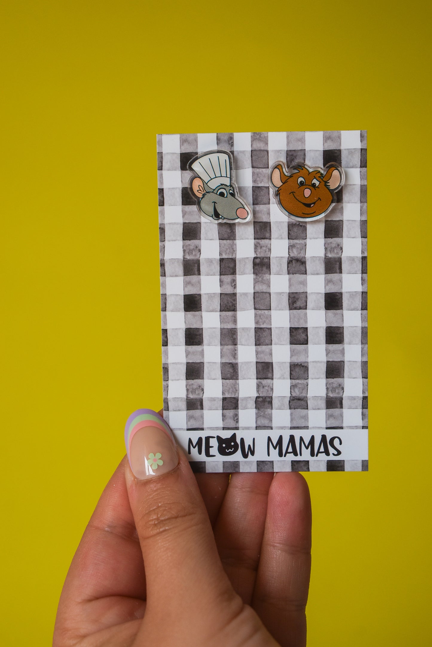 You are what you eat trio studs