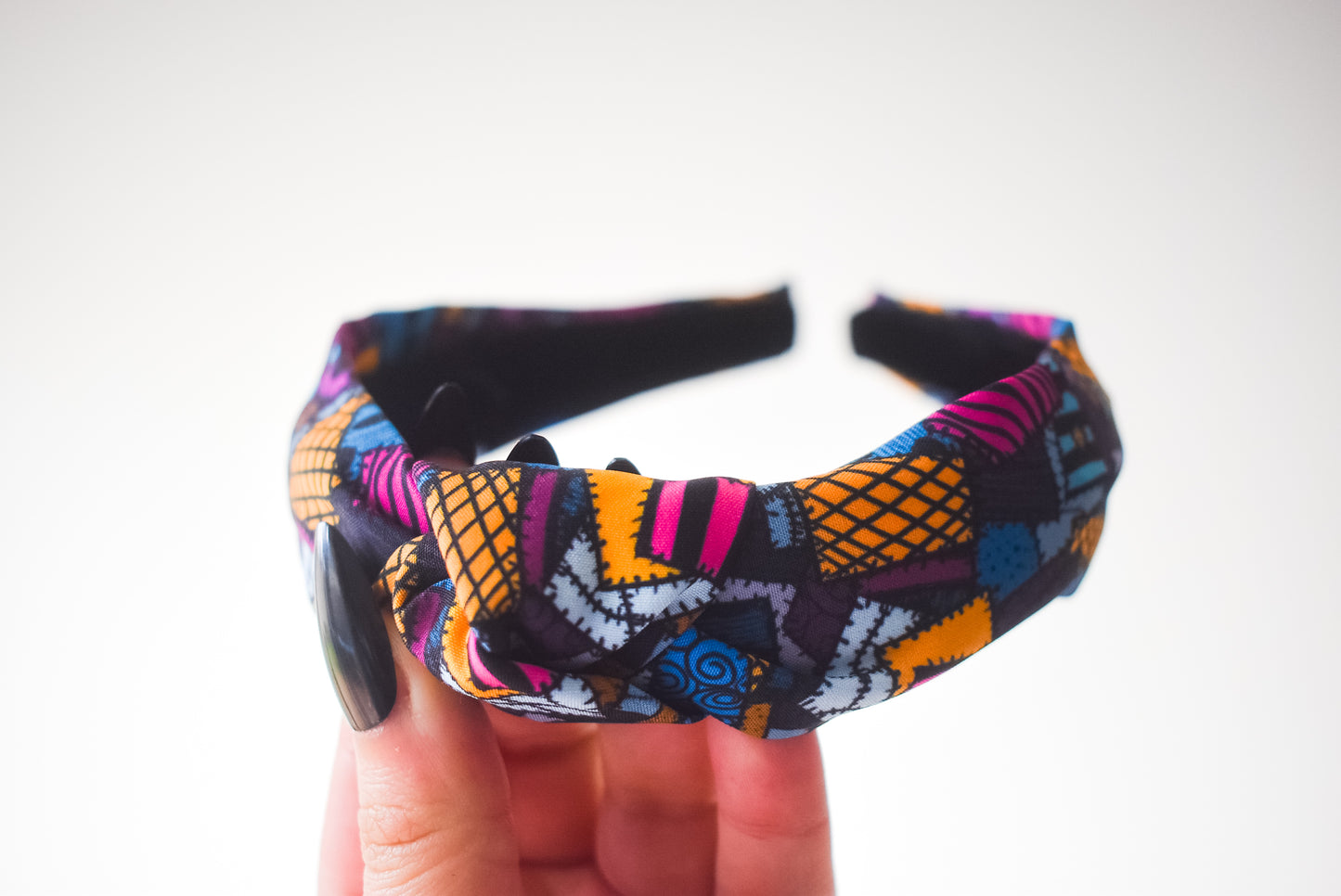 Sally dress Top Knot hard headband