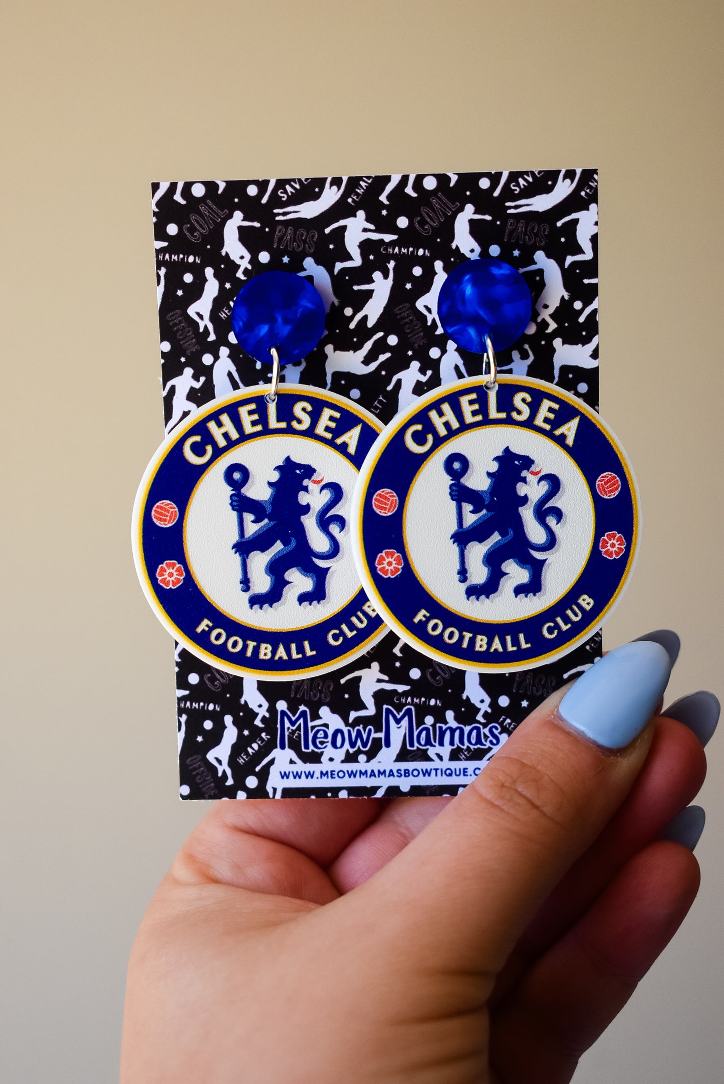 Chelsea F.C earrings