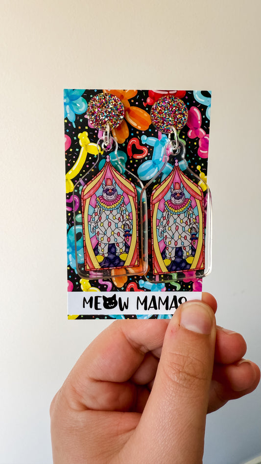 Killer klowns acrylic dangles FATSO