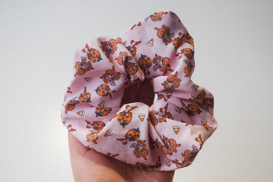 Chip n dale halloween scrunchie