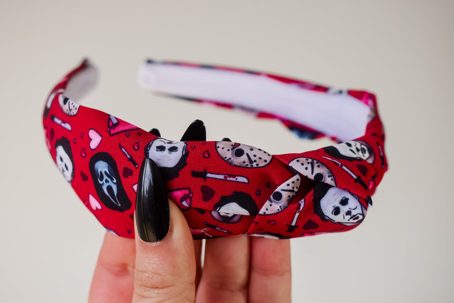 Real men chase you Top Knot hard headband