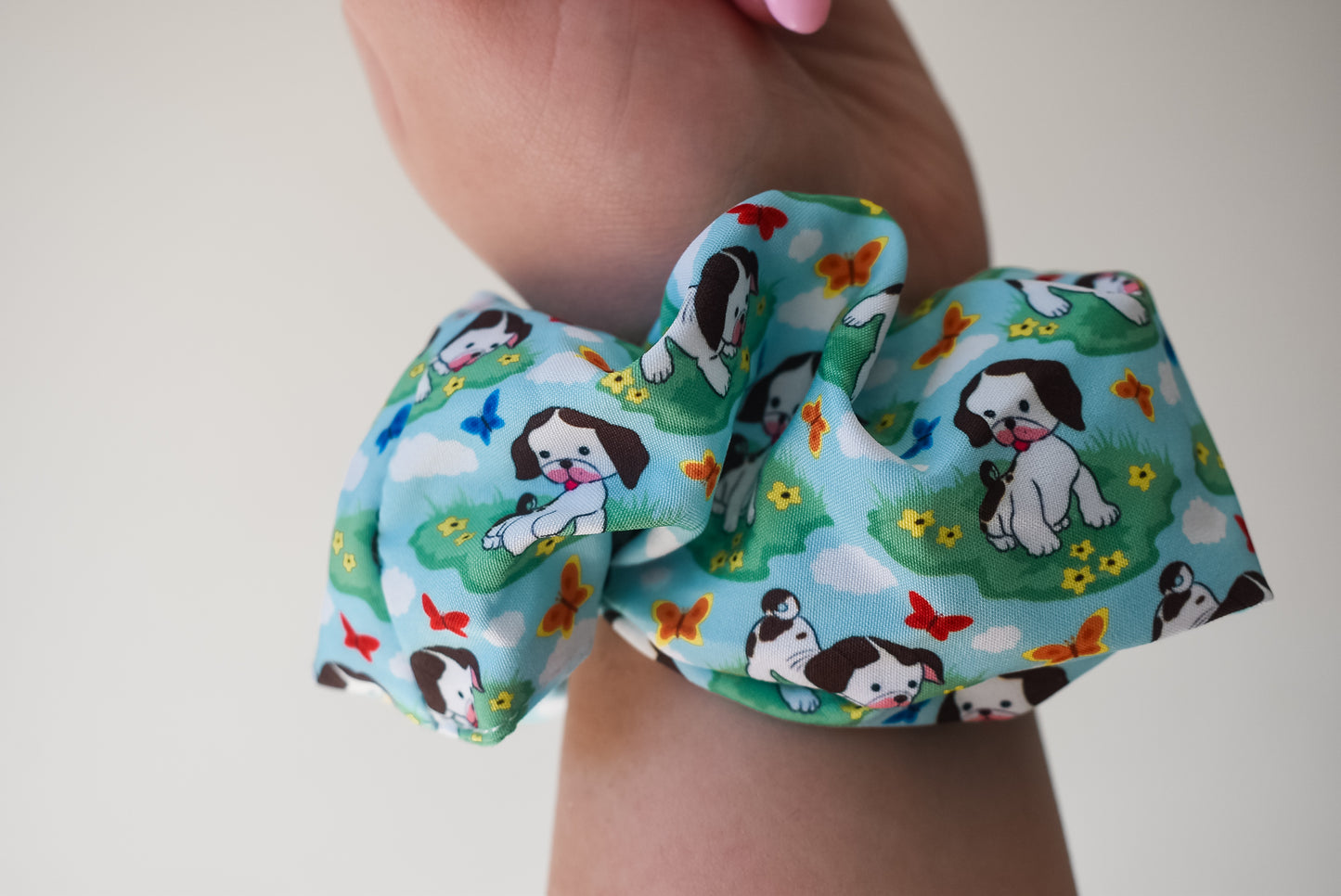 Poky little puppy scrunchie