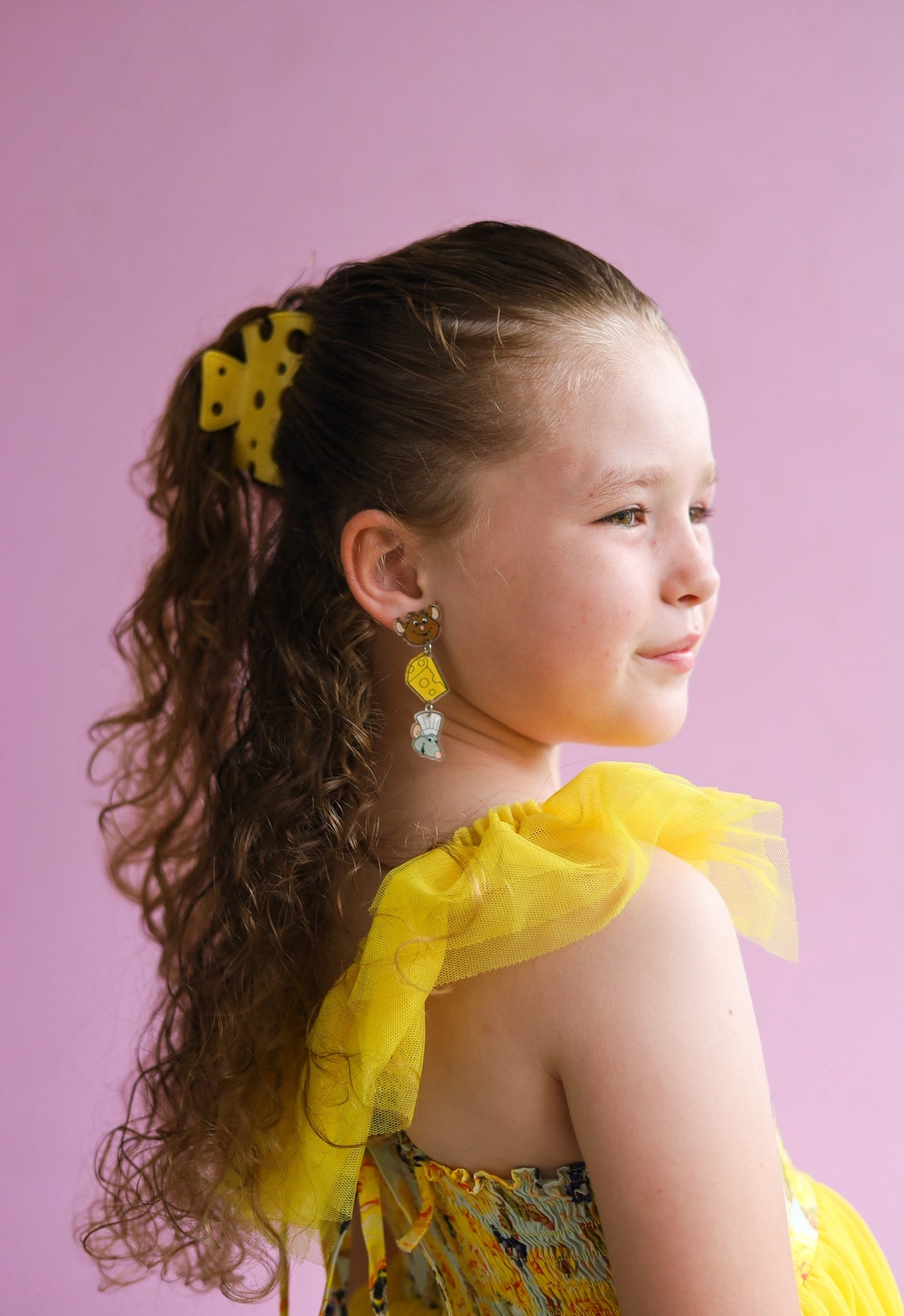 You are what you eat dangle earrings