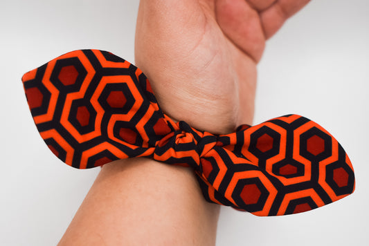 Redrum small twist scrunchie