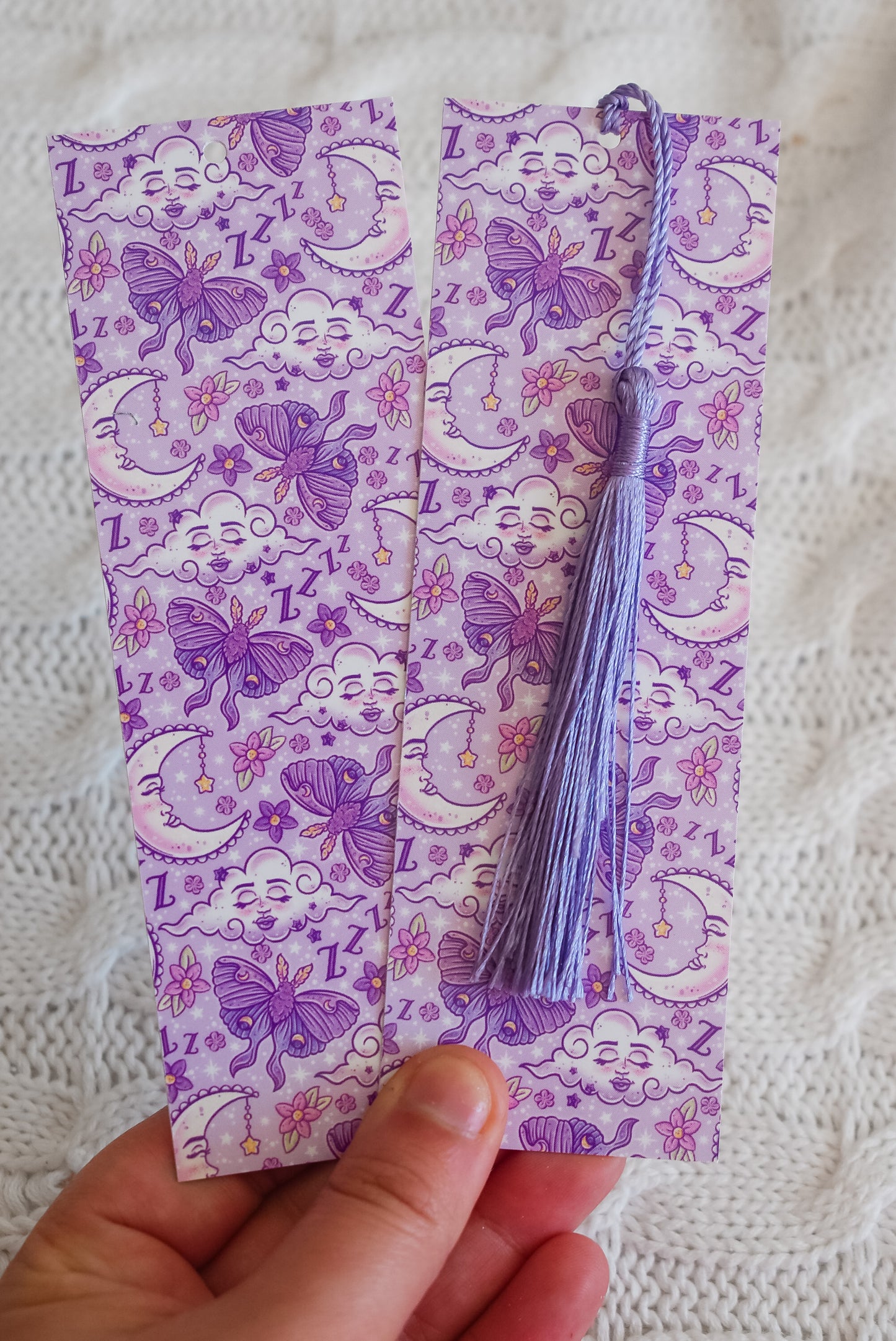 Lavender moons bookmark