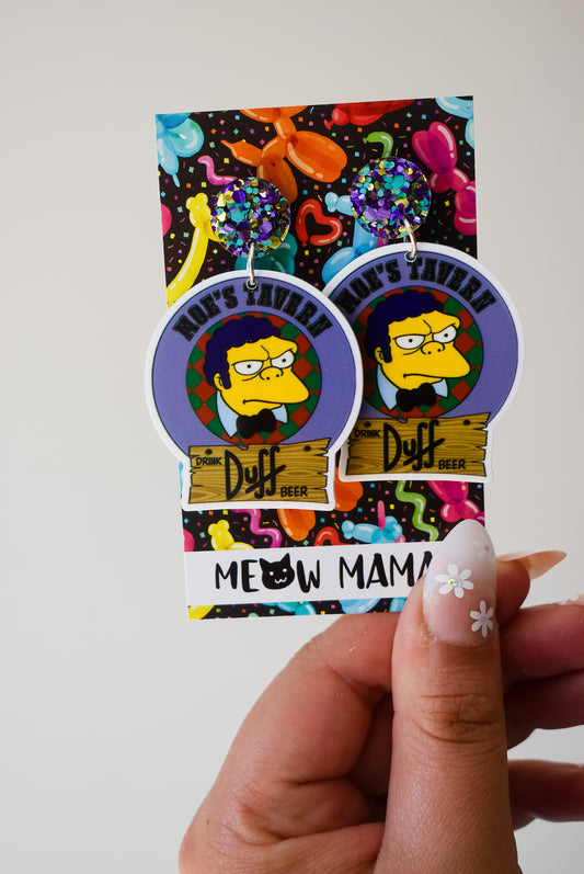 Moe dangle earrings