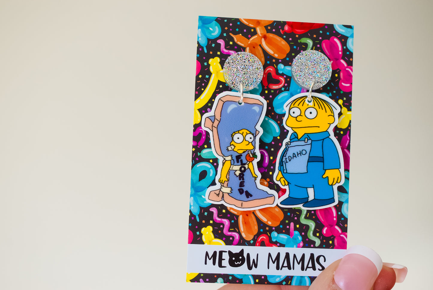 Floreda dangle earrings