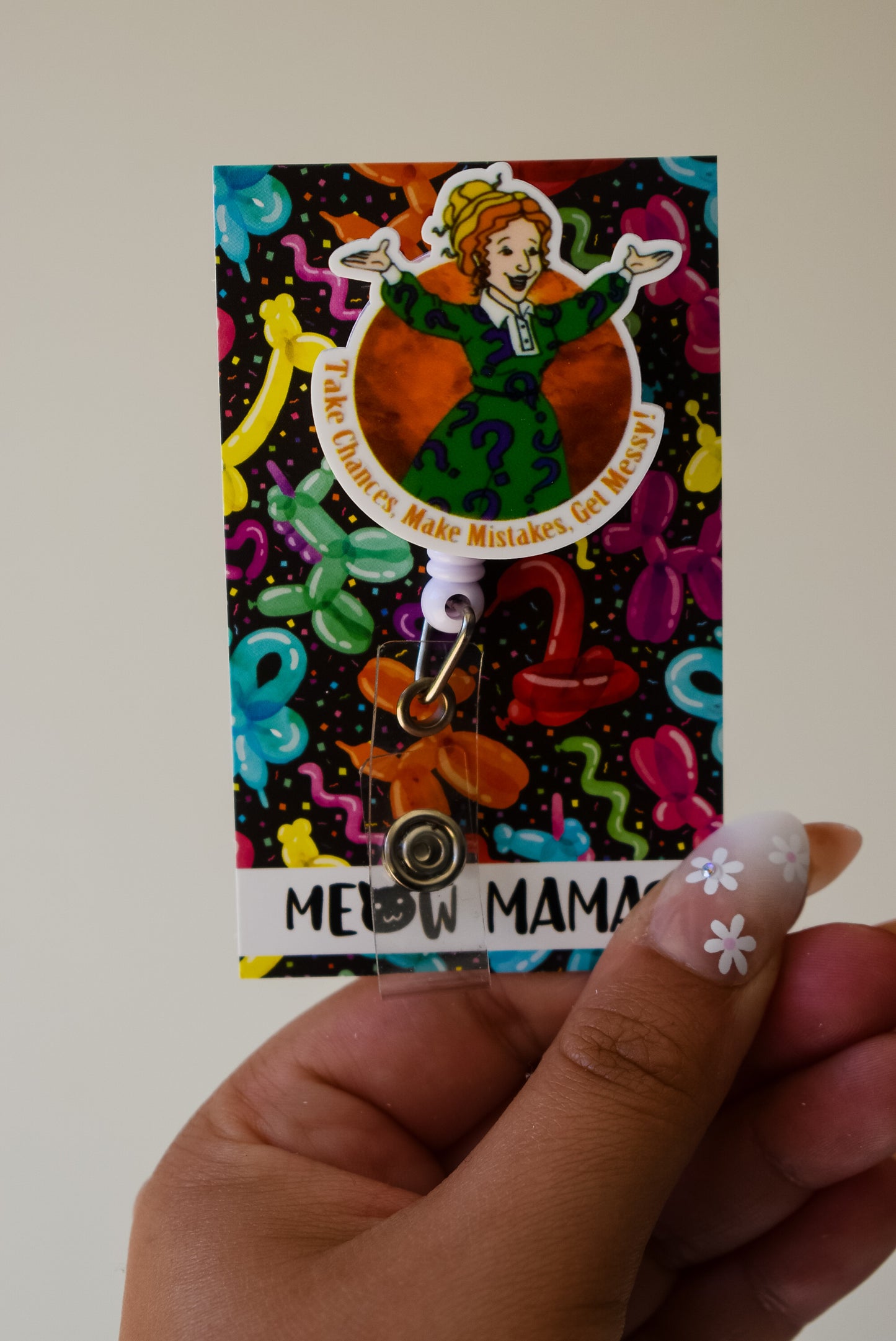 Miss Frizzle Badge reel